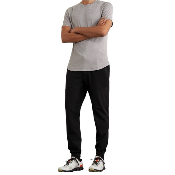 lululemon License to Train Joggers Workout Dark Gray Black Pants Size XL